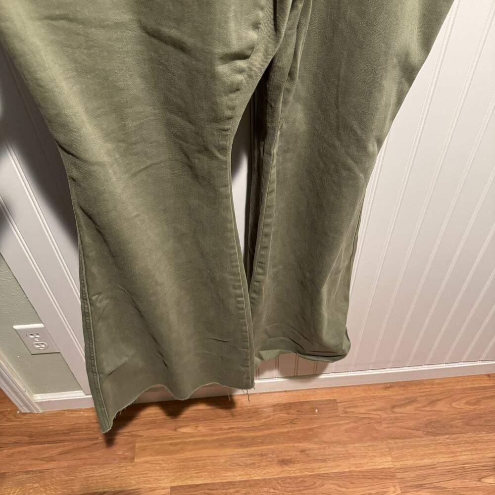 Judy Blue Green Retro Flare Overalls High Waist Tummy Control NEW 3X - Picture 3 of 9